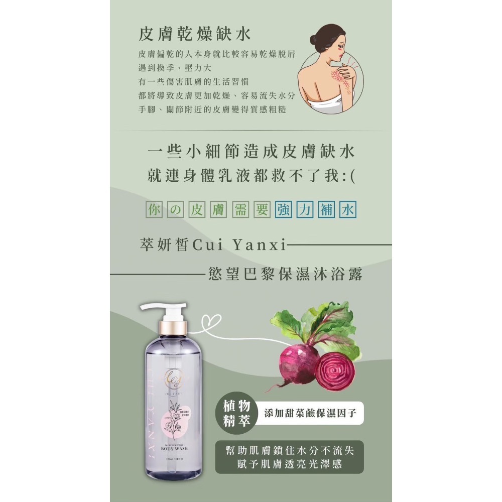 萃妍皙 CUI YANI沐浴系列-細節圖6