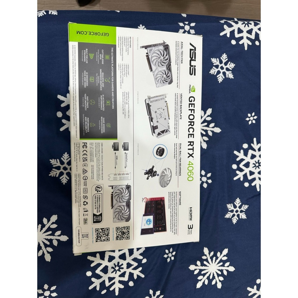ASUS華碩 DUAL-RTX4060-O8G-WHITE 顯示卡 (長22.7cm)-細節圖3