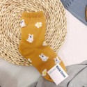 ✨O＇more✨韓國 vivid color 小動物x食物系列中筒襪 韓國中筒襪 韓國襪子 食物中筒襪 小動物中筒襪 貓-規格圖1