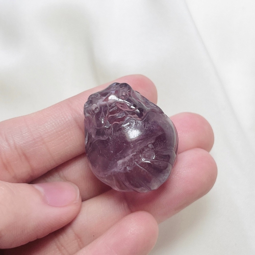 緣石。natural stone 🌔 紫水晶 龍龜 🌖
