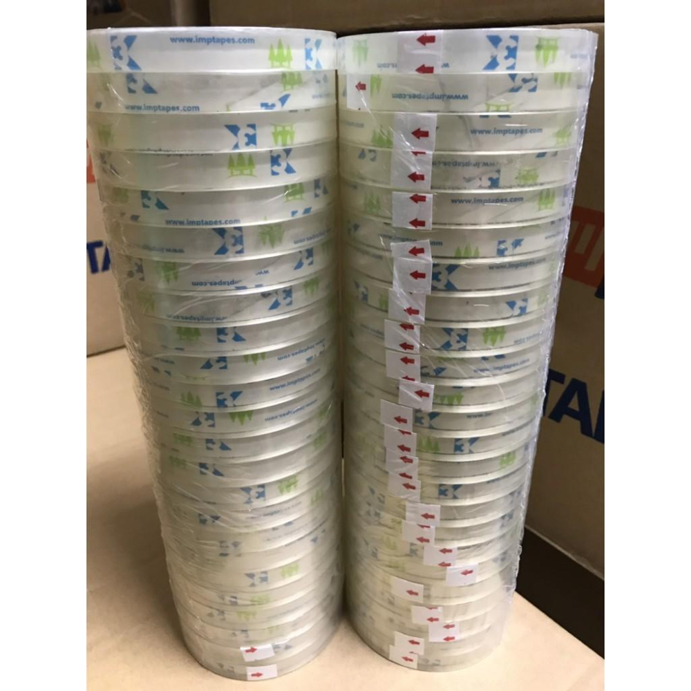 【文具膠帶】12mm/18mm/24mm*50Y 24H出貨台灣現貨 OPP透明文具膠帶 台灣現貨 高黏度 Opp膠帶-細節圖5