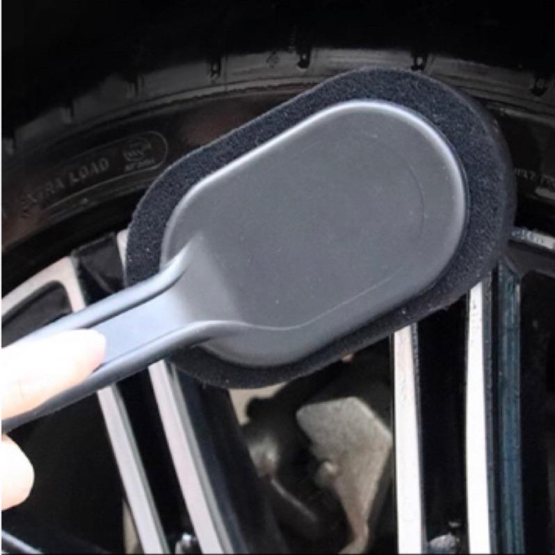 齊新TGR 可替換 輪胎上蠟綿 輪胎刷 輪胎清潔 輪胎上蠟 洗車海綿 洗車工具 打蠟海綿 汽車美容-細節圖2