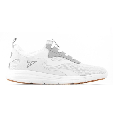 【V-TEX】時尚針織耐水鞋/防水鞋 地表最強耐水透濕鞋 - 慢跑鞋 - ARC 白色