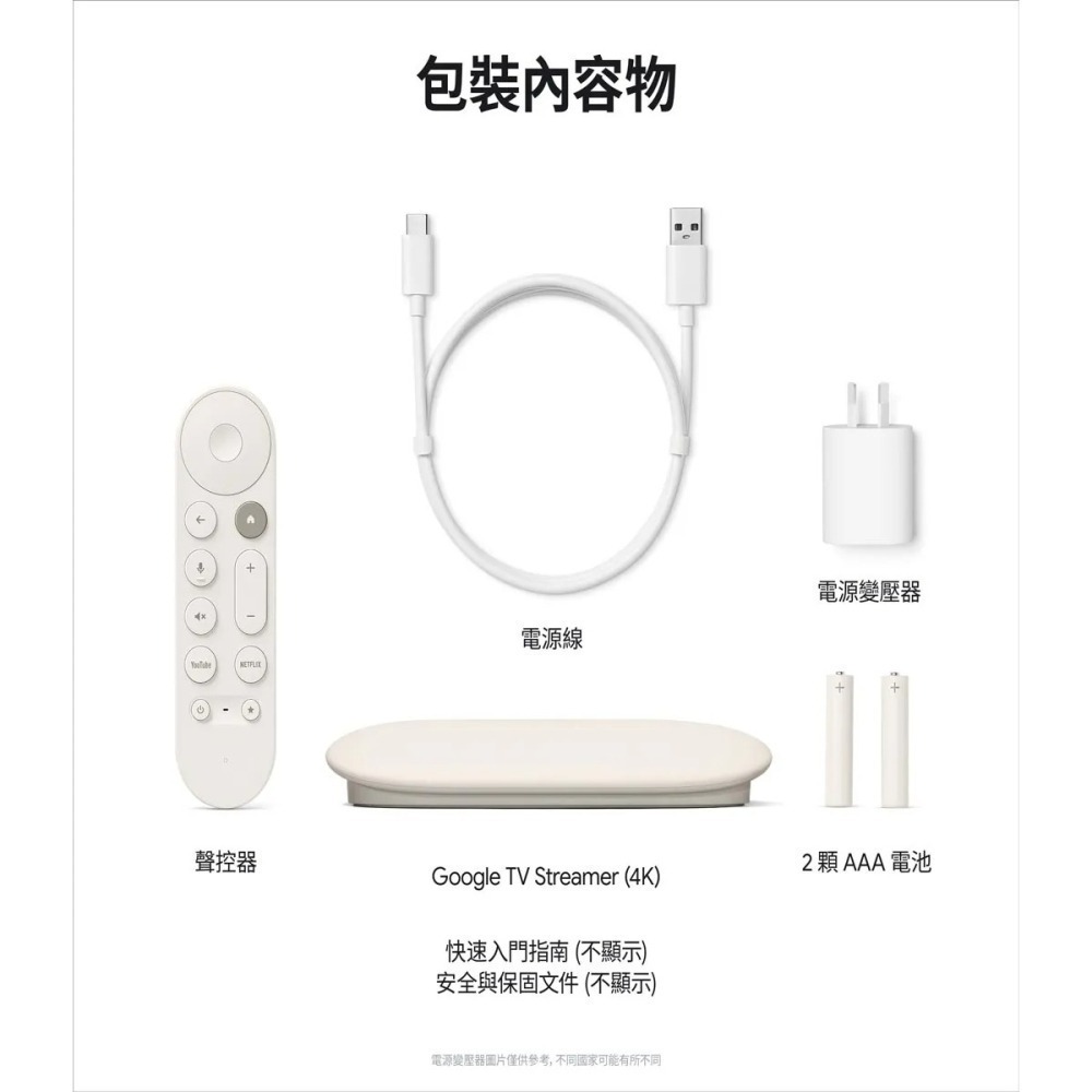 Google TV Streamer (4K) 全新未拆台灣公司貨-細節圖2