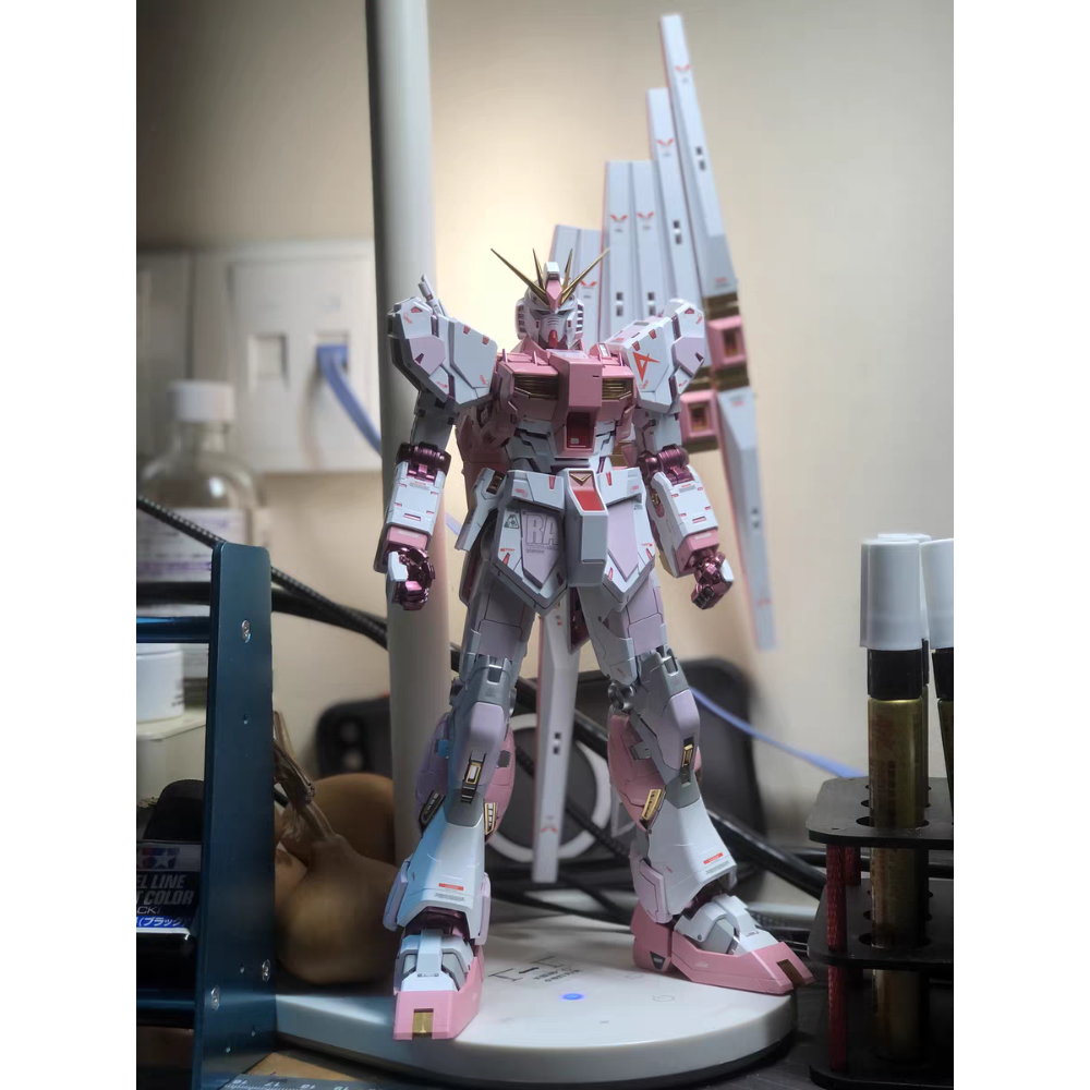 萬代 MG 1/100 Nu鋼彈 ver.ka RX-93 版噴-細節圖2