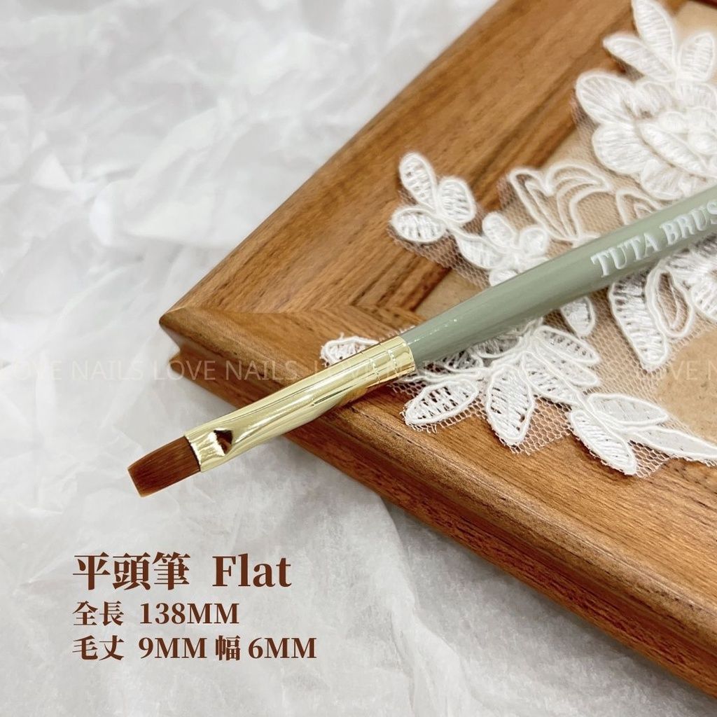 裏葉色高質感美甲筆刷/ TUTA 美甲筆 筆刷 美甲彩繪筆 美甲工具-細節圖3