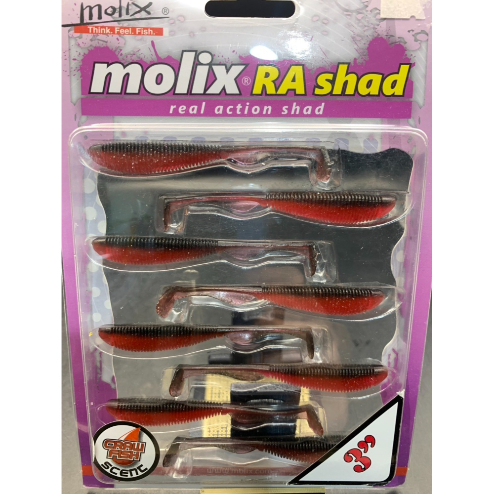 森森路亞 molix RA shad3＂ 一包8入 各色有數包-細節圖7