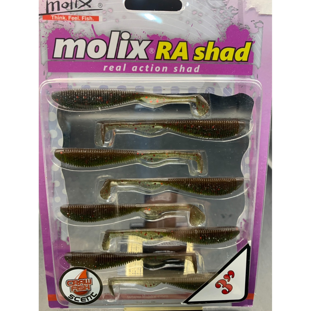 森森路亞 molix RA shad3＂ 一包8入 各色有數包-細節圖10
