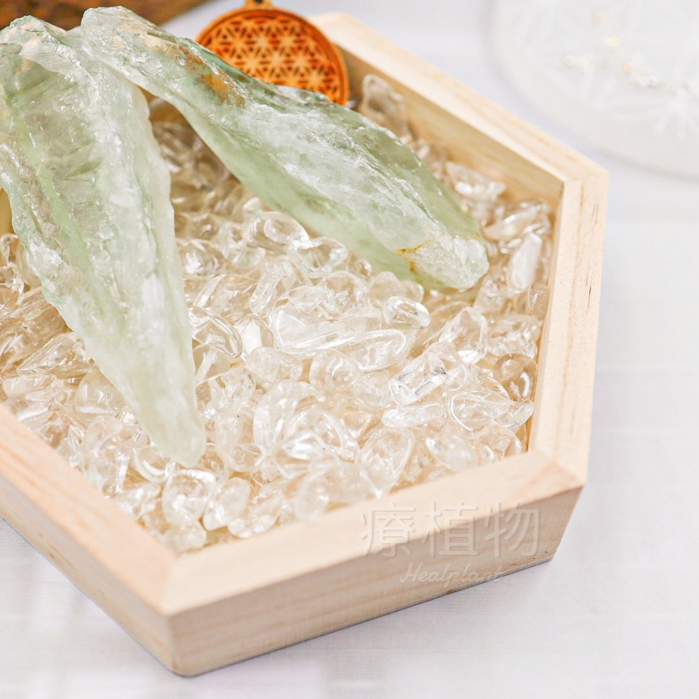 【水晶碎石】冰透白水晶 純天然 水晶之王 冰種激光料 水晶碎石 全脈輪頂輪 能量消磁淨化五行開運 松果體-細節圖3