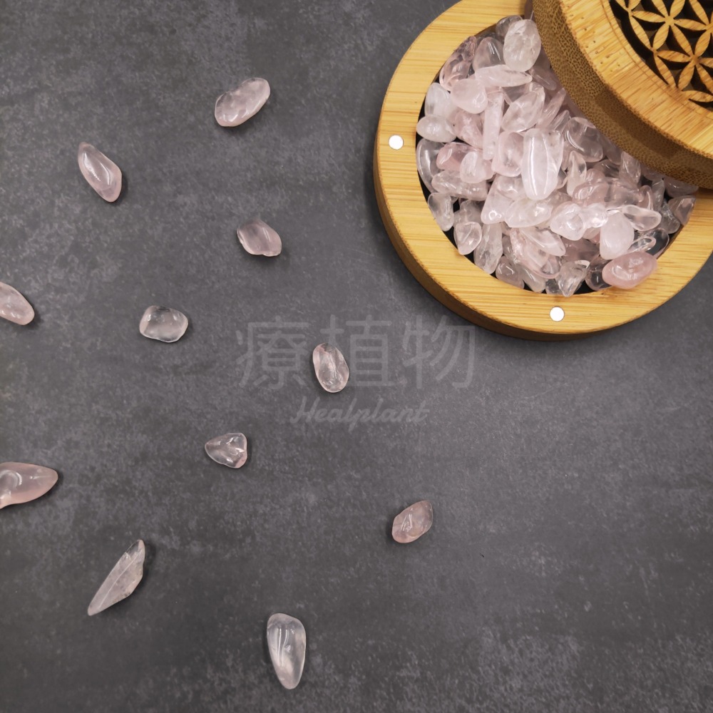 【水晶碎石】冰種粉水晶 粉晶 天然水晶碎石 脈輪 心輪 桃花 貴人 消磁淨化 五行開運 松果體療癒 女神能量-細節圖2