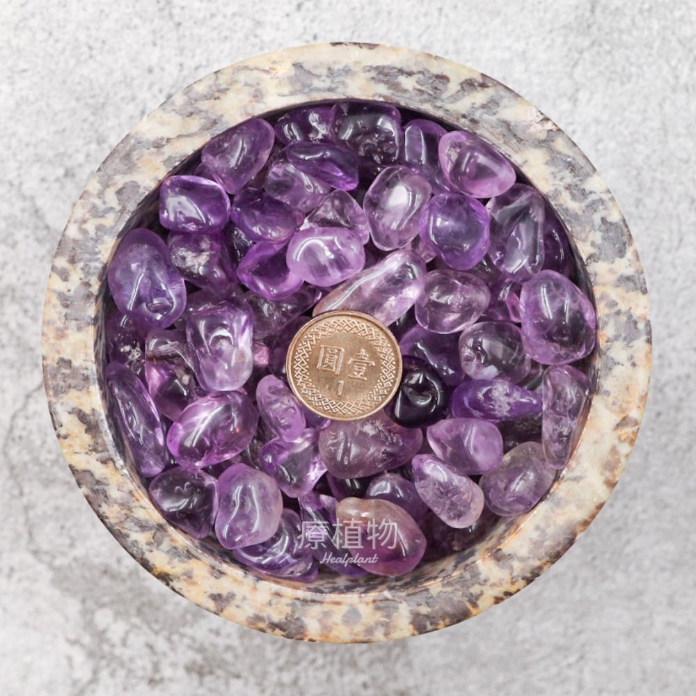 【水晶碎石】冰透紫水晶 高品 純天然 薰衣草紫水晶 水晶碎石 智慧輪 頂輪 消磁淨化 五行開運 松果體 靈性-細節圖7