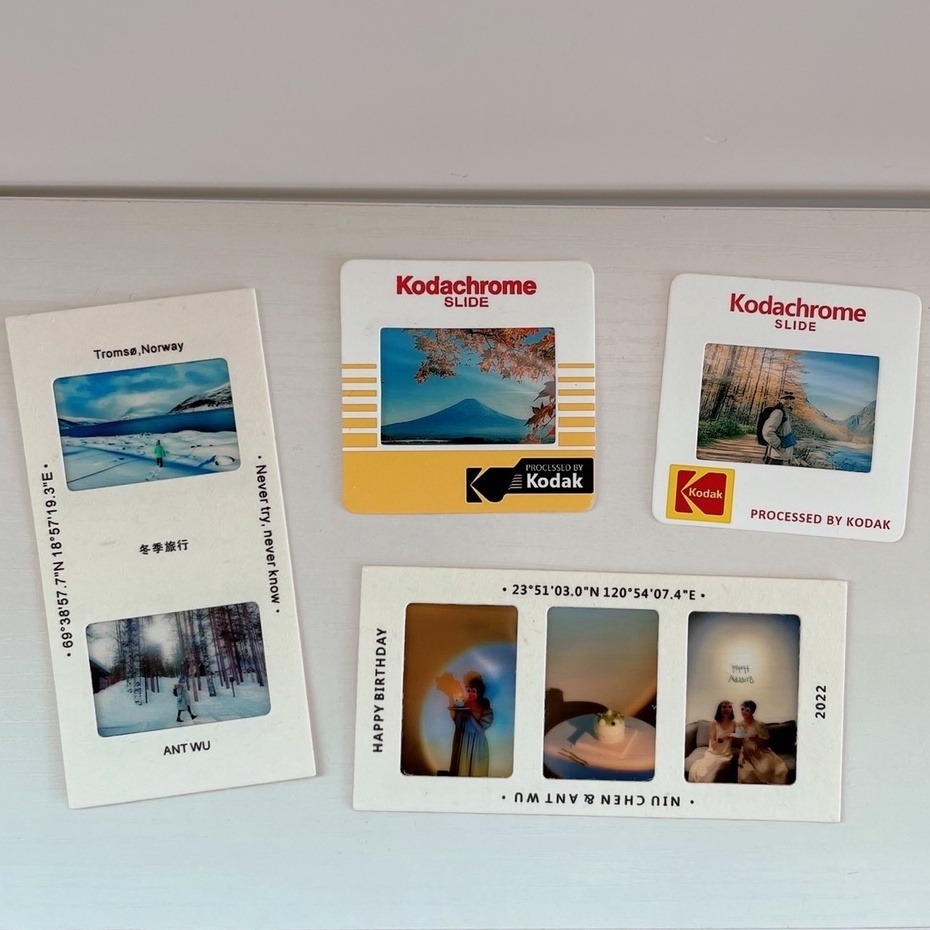 【客製化膠片】專屬你的Kodak小卡 反轉片 旅遊紀念 復古幻燈片 畢業禮物 新婚禮物 生日禮物 -FFFF36-細節圖3