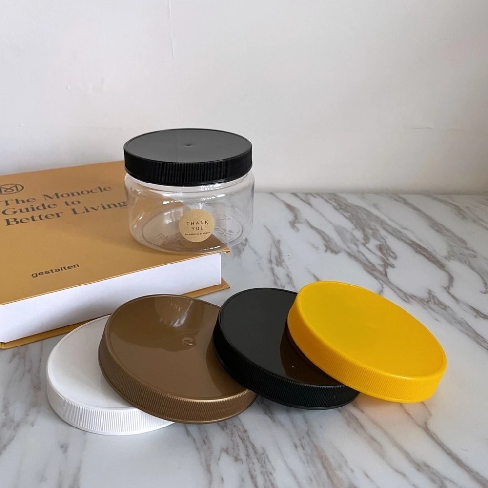 【台灣製現貨】350ml 加厚PET寬口食品級塑膠罐｜泡菜罐 餅乾罐 堅果罐 醬菜罐 甜點罐｜收納罐 FFFF36-細節圖3