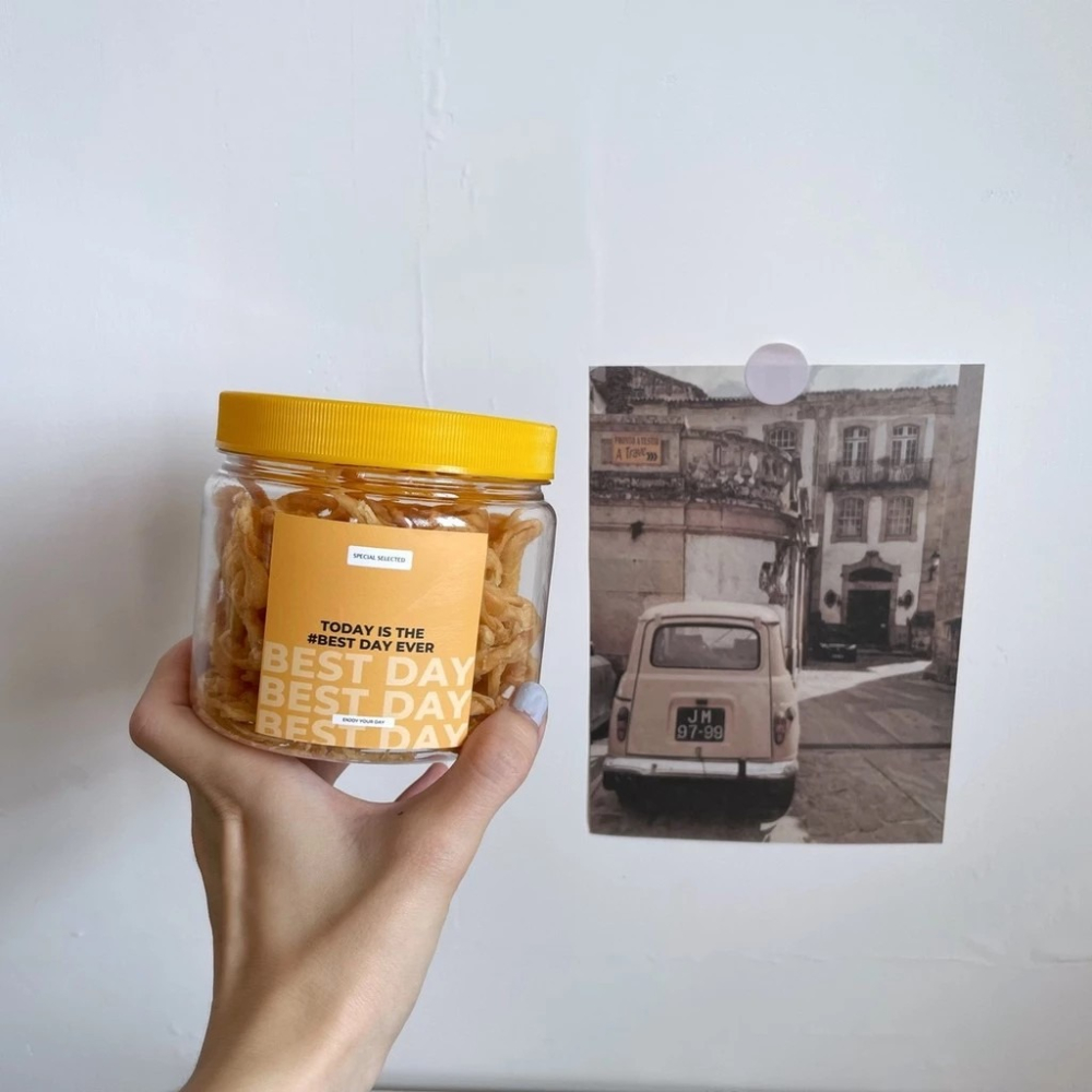 【台灣製現貨】500ml 加厚PET寬口塑膠罐｜泡菜罐 餅乾罐 堅果罐 醬菜罐｜食品級透明塑膠罐 收納罐 FFFF36-細節圖3