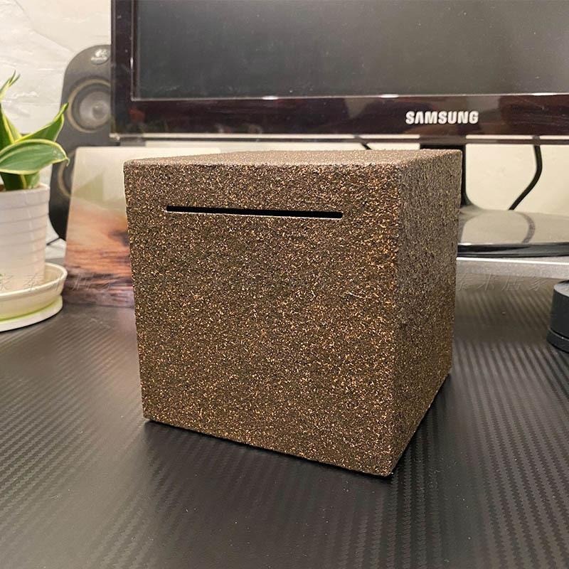 🇹🇼台灣現貨🇹🇼不鏽鋼方形存錢筒 只進不出 強迫存錢 交換禮物 撲滿 存錢筒 存錢桶 不鏽鋼 方形 鈔票 零錢 存錢罐-細節圖6