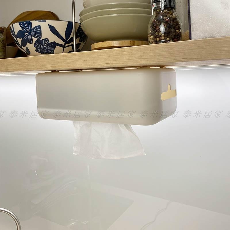 🇹🇼台灣現貨🇹🇼多功能衛生紙盒 壁掛 垂掛 底部可放垃圾袋 直式 橫式 抽取式衛生紙盒 面紙盒 衛生紙 抽取式 面紙-細節圖3