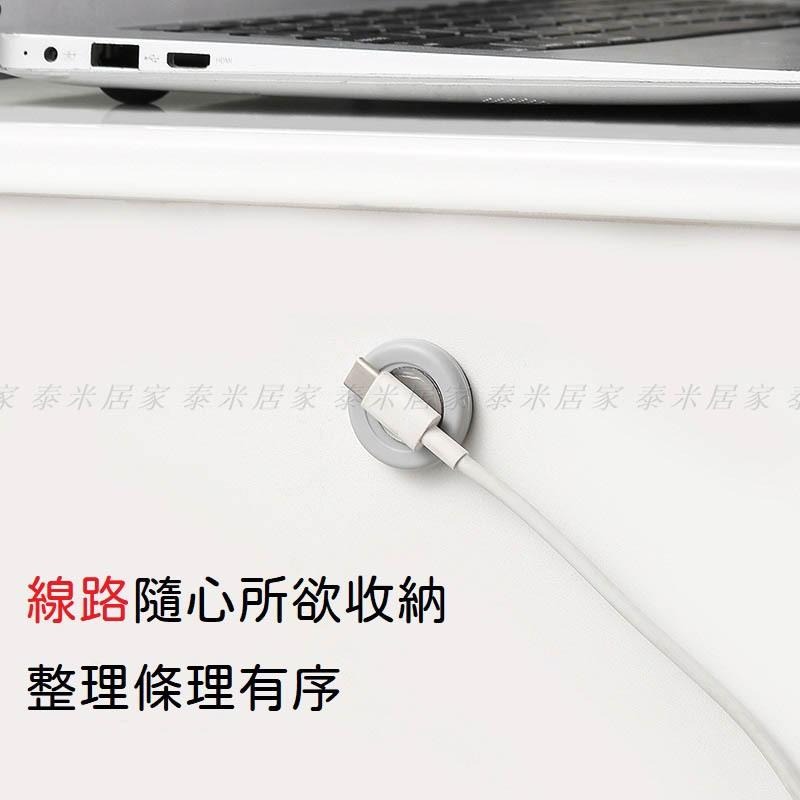 🇹🇼台灣現貨🇹🇼壁掛式磁吸(２入裝) 圓形磁鐵 壁掛式收納 線路收納 遙控器 磁鐵 收納 理線器-細節圖2