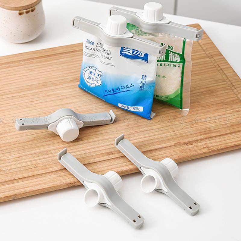 🇹🇼台灣現貨🇹🇼塑膠袋封口夾(出料嘴設計) 利樂包封口夾 塑料袋夾 保鮮夾 防潮夾 塑膠袋 夾子 防潮 保鮮-細節圖2