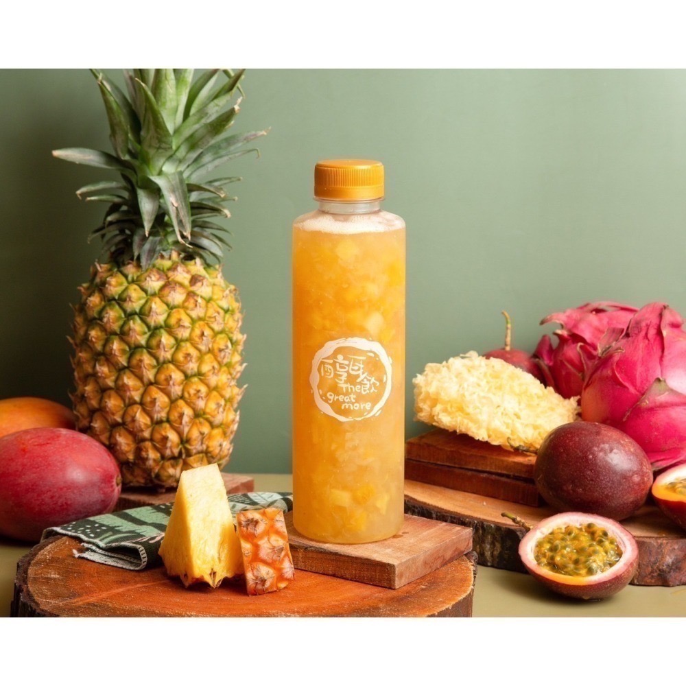 綜合水果雪耳飲六入禮袋組 （水果口味:紅姬草莓+旺旺鳳梨+百香果+紫寶桑葚+蜜香火龍果+芭樂）-細節圖6