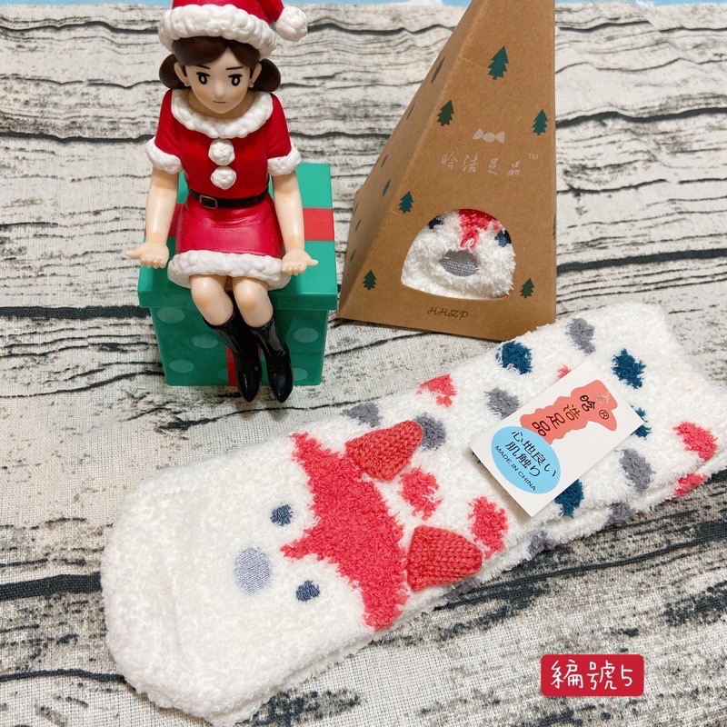 （現貨）（成人款珊瑚絨襪、聖誕襪、交換禮物、聖誕禮物-細節圖5