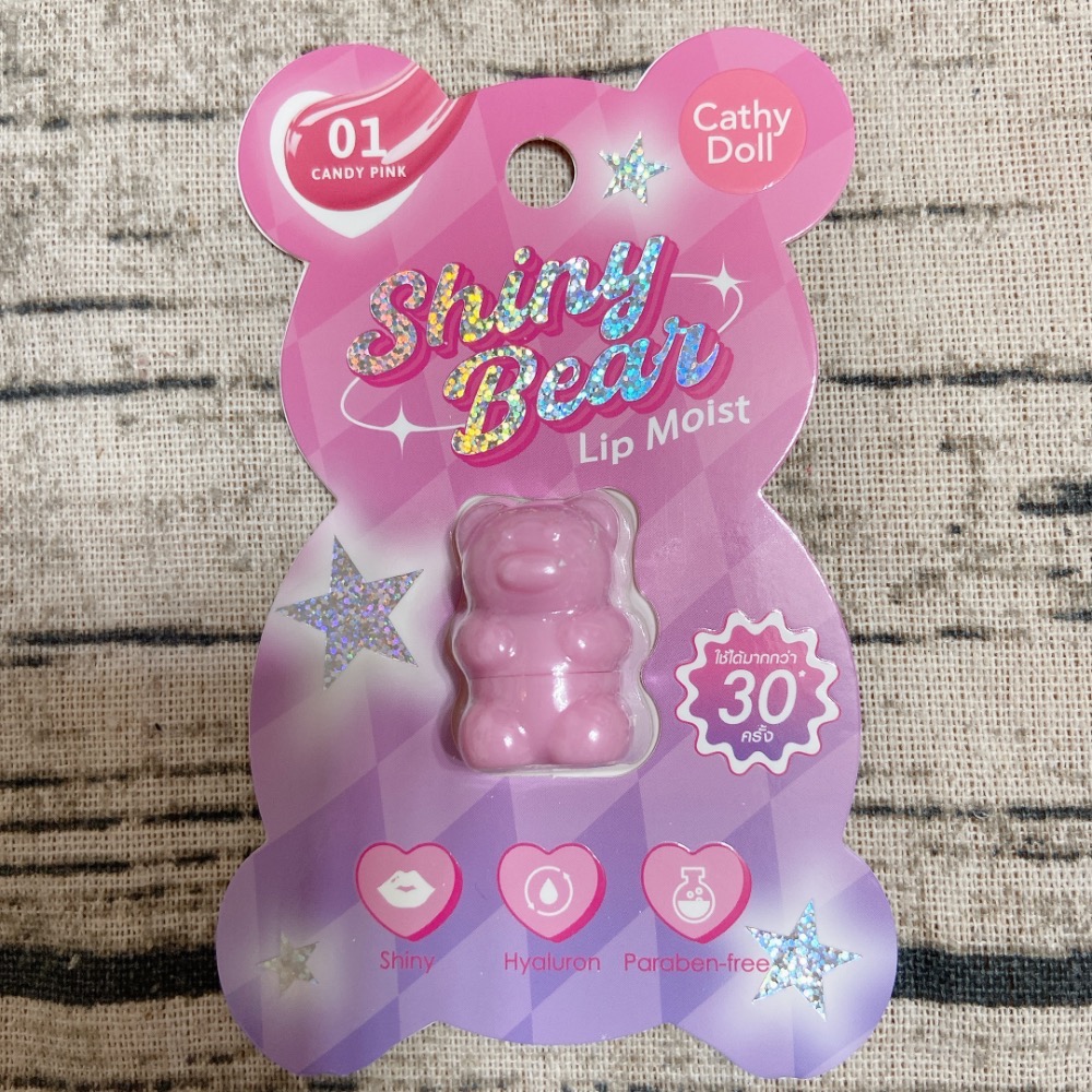 泰國代購🐘（現貨）Cathy Doll迷你唇膏 小熊軟糖唇膏1.1g 泰國彩妝-規格圖3