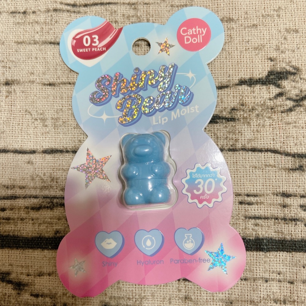 泰國代購🐘（現貨）Cathy Doll迷你唇膏 小熊軟糖唇膏1.1g 泰國彩妝-規格圖3