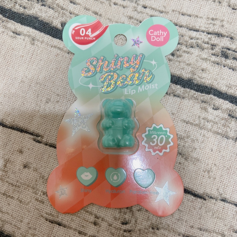 泰國代購🐘（現貨）Cathy Doll迷你唇膏 小熊軟糖唇膏1.1g 泰國彩妝-規格圖3