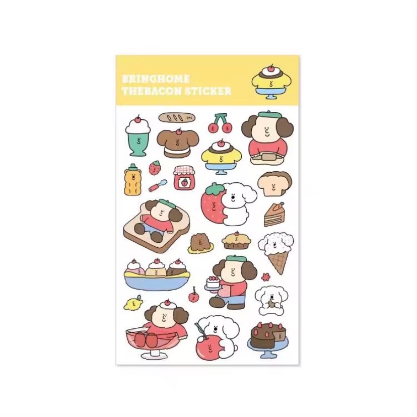 泰國代購🐘 Bringhome貼紙 文創商品 防水貼紙-規格圖3