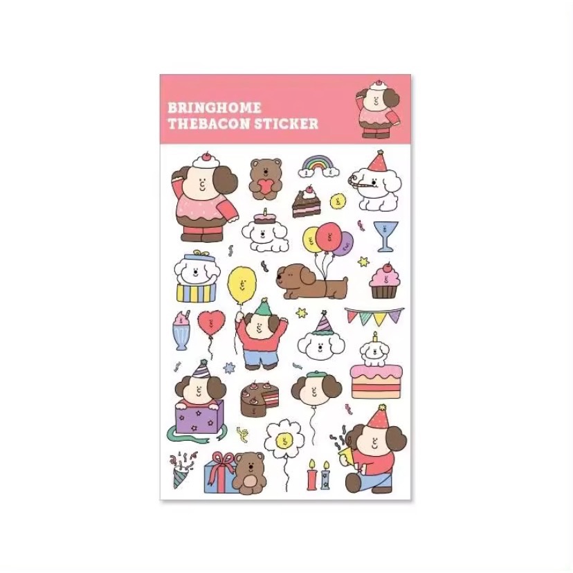 泰國代購🐘 Bringhome貼紙 文創商品 防水貼紙-規格圖3