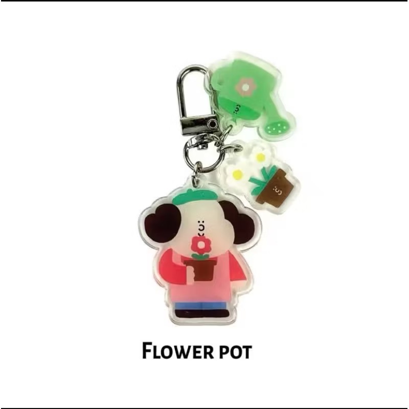 泰國代購🐘 （現貨）Bringhome鑰匙圈 文創商品 比熊 臘腸狗-規格圖2