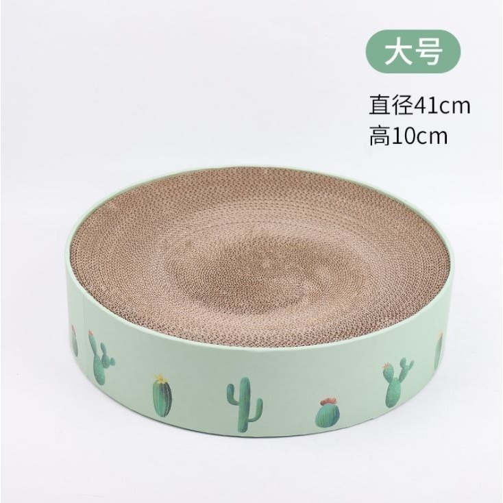 仙人掌貓抓板 超大圓餅貓抓盆 貓抓碗 貓抓窩 貓碗 貓抓屋 貓窩 睡窩 貓抓盆 貓抓床-細節圖5