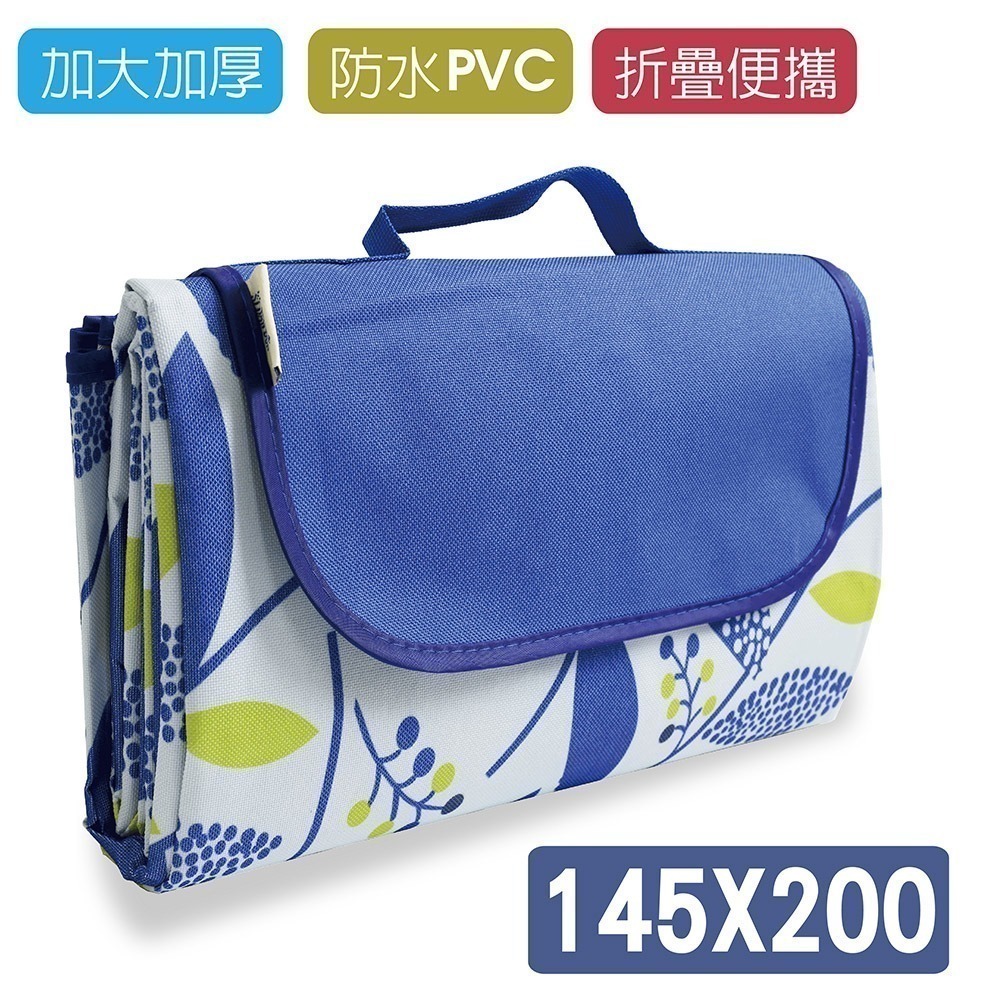 145X200公分野餐墊 加大加厚防水 牛津布野餐墊 沙灘墊 地墊 鋪墊-規格圖6