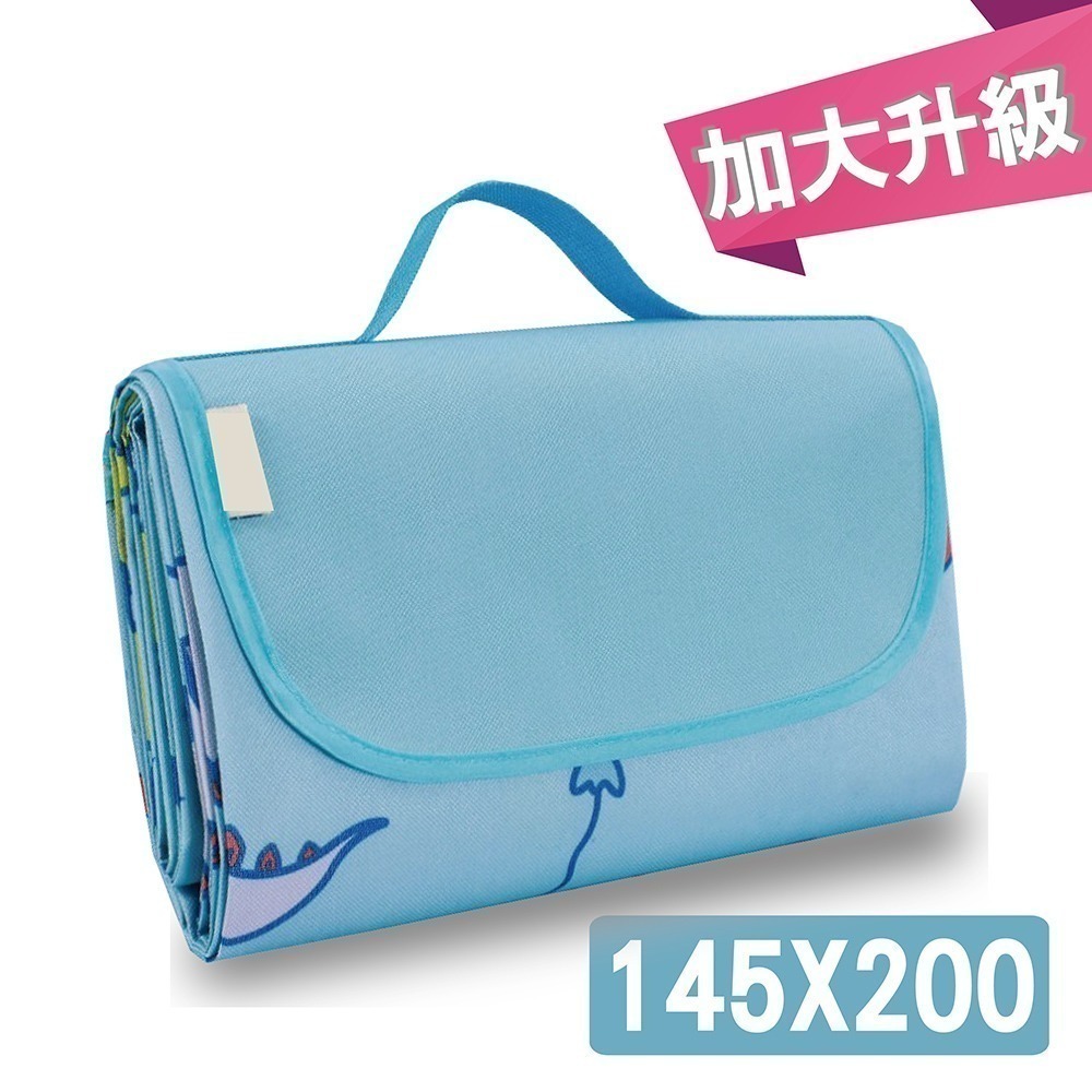 145X200公分野餐墊 加大加厚防水 牛津布野餐墊 沙灘墊 地墊 鋪墊-規格圖6