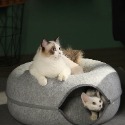 可拆式甜甜圈寵物隧道窩(小) 寵物用品 耐磨耐抓 寵物窩 貓咪玩具 貓屋-規格圖6