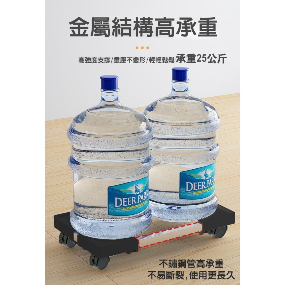 滾輪主機架 旋轉主機架 移動式電腦主機架 可伸縮-細節圖5