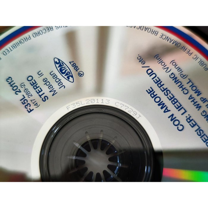 好音悅 Kyung Wha Chung 鄭京和 小提琴抒情小品集 DECCA F35L 日版 無IFPI-細節圖4