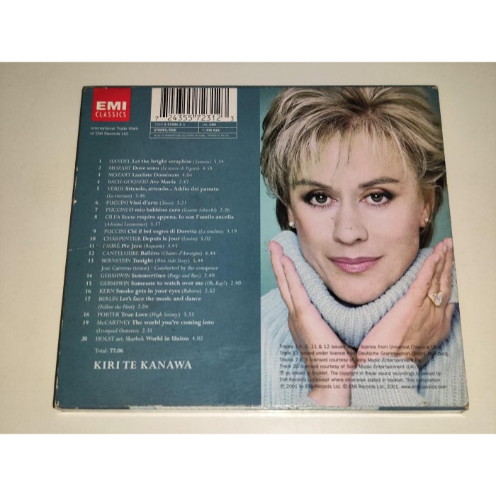 文本齋 Kiri Te Kanawa 卡娜娃 Mozart Puccini Verdi Bernstein .. EMI-細節圖2