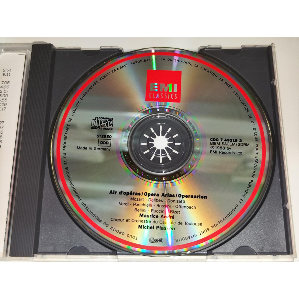 Plasson André Trumpet Opera Arias Bizet Puccini Mozart Verdi-細節圖3