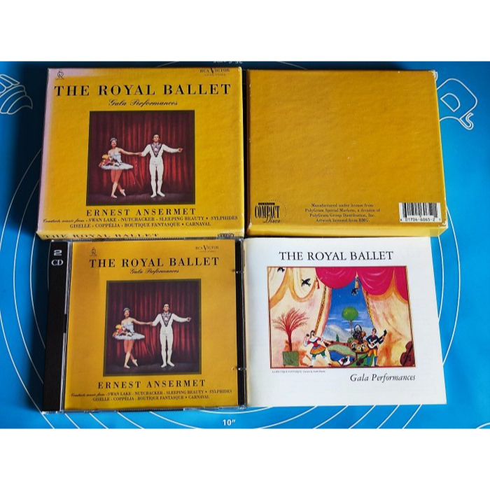 好音悅 24K純金2CD TAS發燒天碟 安塞美 Ansermet 皇家芭蕾 The Royal Ballet 科芬園皇-細節圖3