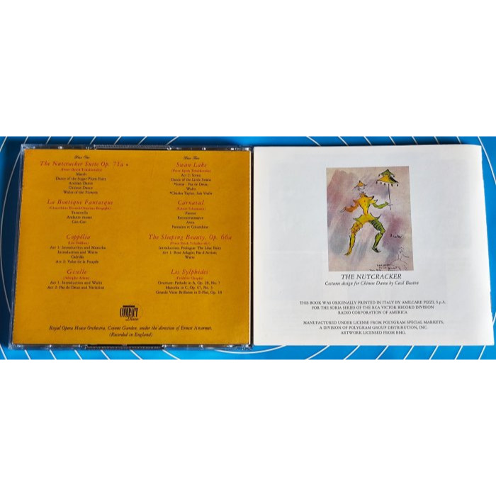 好音悅 24K純金2CD TAS發燒天碟 安塞美 Ansermet 皇家芭蕾 The Royal Ballet 科芬園皇-細節圖5