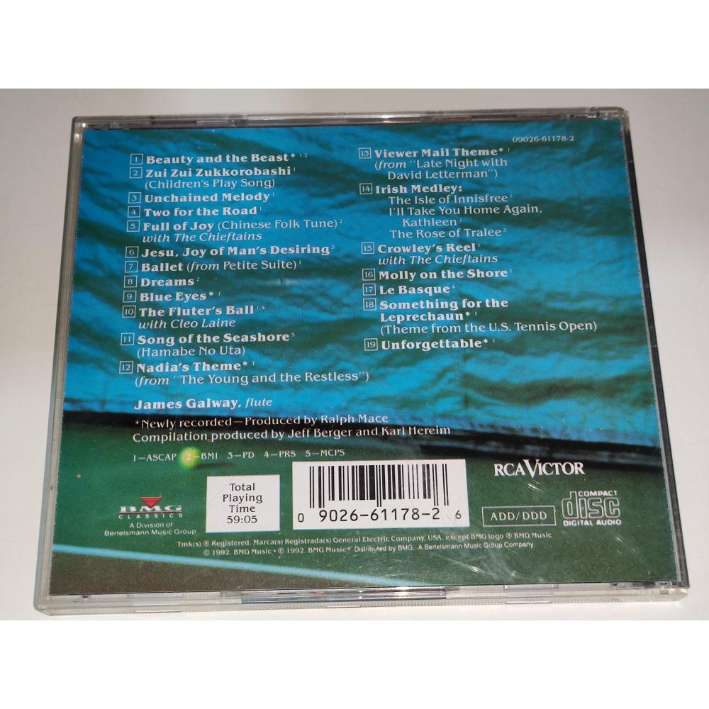 文本齋 James Galway 詹姆斯·高威 Greatest Hits, Vol. 2 RCA-細節圖2