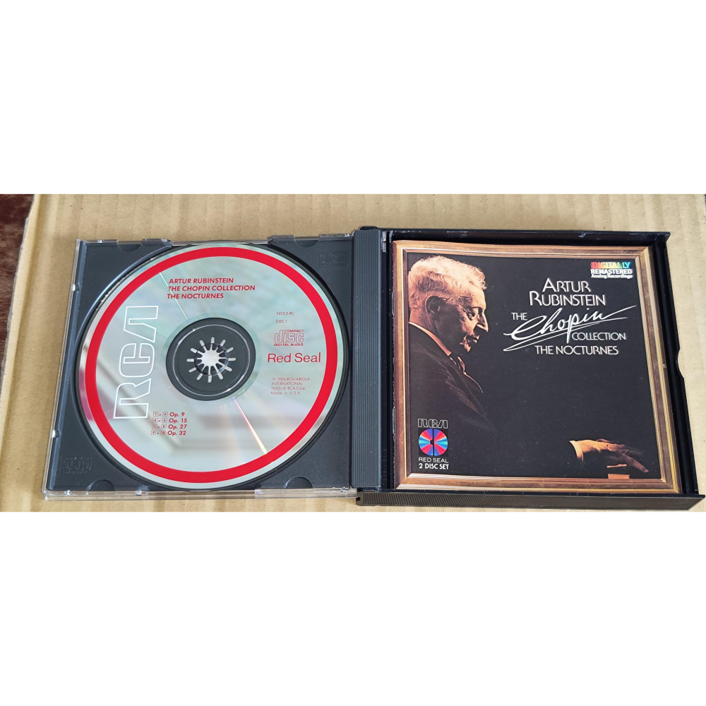好音悅 Artur Rubinstein 魯賓斯坦 Chopin 蕭邦 夜曲 2CD RCA 56132RC-細節圖3