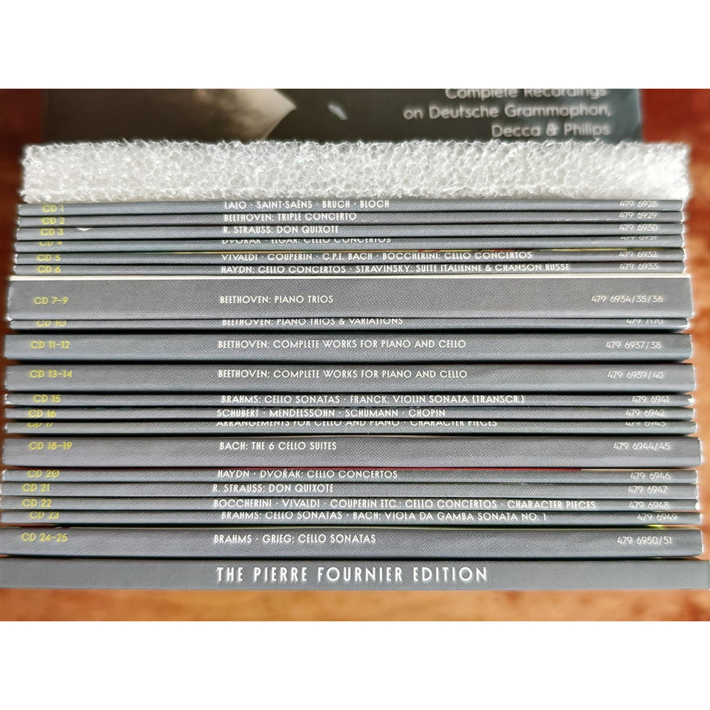 Fournier 傅尼葉 DG Decca & Philips 錄音全集 24CD Szeryng Kempff Kar-細節圖3