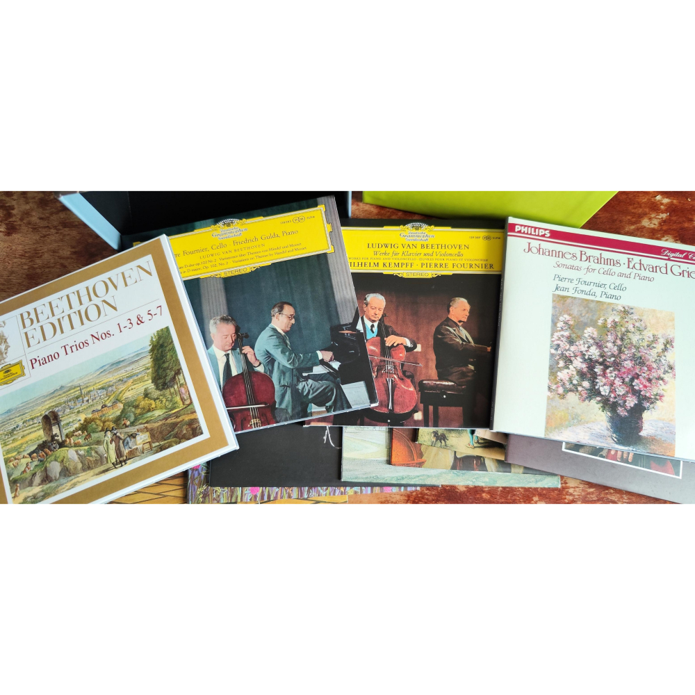 Fournier 傅尼葉 DG Decca & Philips 錄音全集 24CD Szeryng Kempff Kar-細節圖4