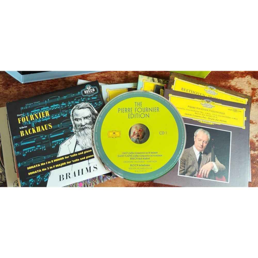 Fournier 傅尼葉 DG Decca & Philips 錄音全集 24CD Szeryng Kempff Kar-細節圖5