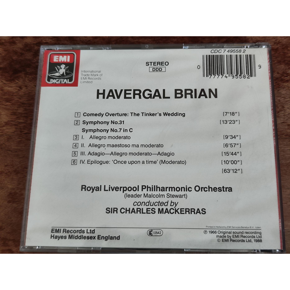 Mackerras Brian Symphony No.7. 31. Comedy Overture The Tinke-細節圖2