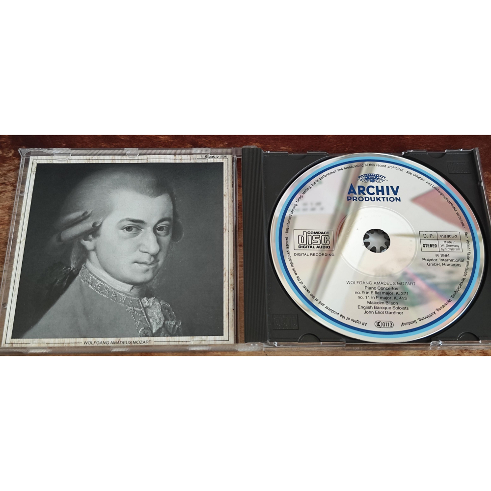 Malcolm Bilson Gardiner 賈第納 Mozart 莫札特 第9&11號 鋼琴協奏曲 Archiv-細節圖3