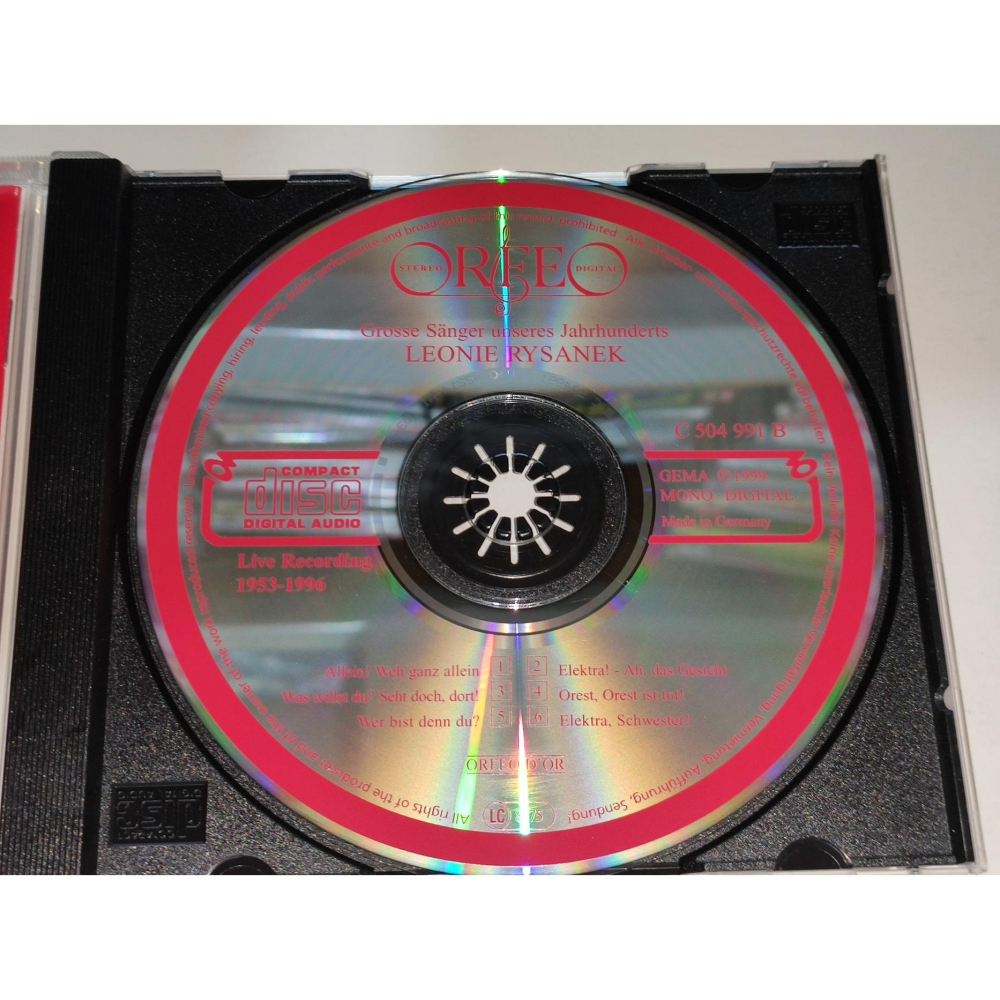 文本齋 Leonie Rysanek Richard Strauss Elektra Orfeo-細節圖3