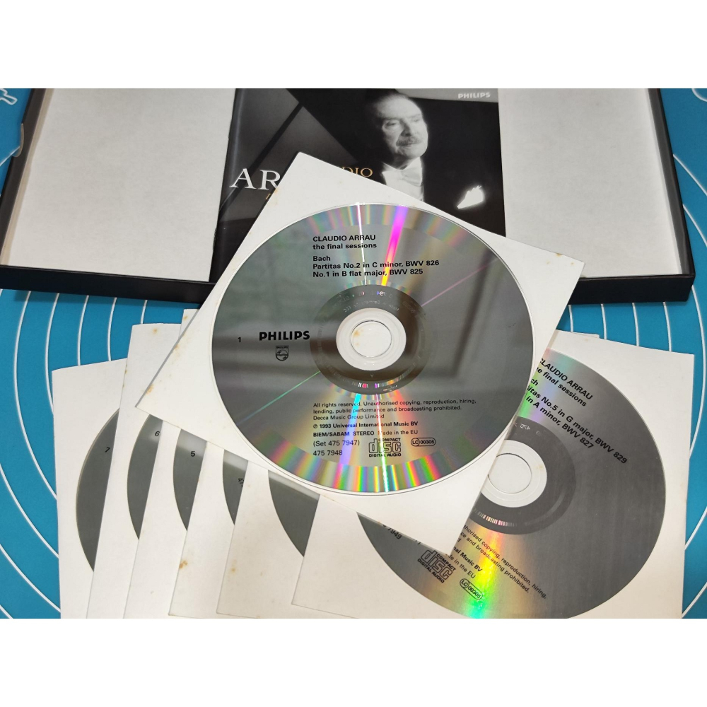 阿勞 最後錄音 Claudio Arrau The Final Sessions 7CD Philips 德EDC版-細節圖3
