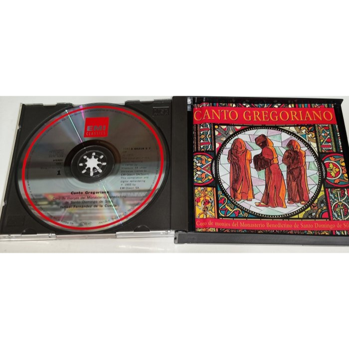 Canto Gregoriano 世紀葛利果 希洛斯聖多明哥本篤會修道院修士 2CD EMI-細節圖3